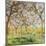 Spring at Giverny-Claude Monet-Mounted Giclee Print