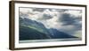 Spring At Lake Garda (Italy) In Italy With Sailing Boats And Clouds Coming In-Axel Brunst-Framed Photographic Print