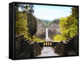 Spring at Taughannock-Jessica Jenney-Framed Stretched Canvas