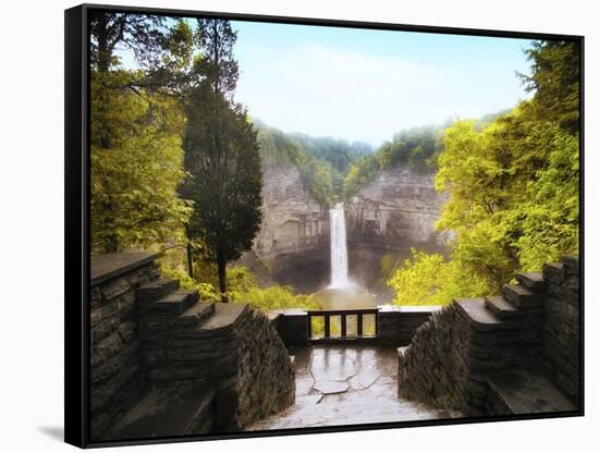 Spring at Taughannock-Jessica Jenney-Framed Stretched Canvas