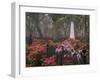 Spring Azaleas at Historic Bonaventure Cemetery, Savannah, Georgia-Joanne Wells-Framed Photographic Print