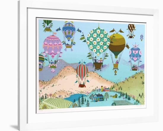 Spring Balloons-Jack Hofflander-Framed Collectable Print