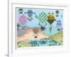 Spring Balloons-Jack Hofflander-Framed Collectable Print