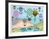 Spring Balloons-Jack Hofflander-Framed Collectable Print