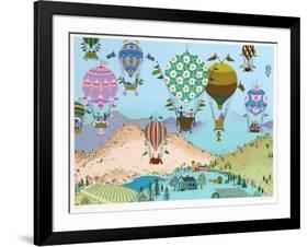 Spring Balloons-Jack Hofflander-Framed Collectable Print