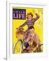 Spring Bike Ride - Child Life, March 1946-Katherine Wireman-Framed Giclee Print