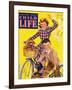 Spring Bike Ride - Child Life, March 1946-Katherine Wireman-Framed Giclee Print