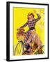 Spring Bike Ride - Child Life-Katherine Wireman-Framed Giclee Print