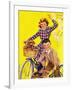 Spring Bike Ride - Child Life-Katherine Wireman-Framed Giclee Print