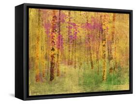 Spring Birch Trees-GI ArtLab-Framed Stretched Canvas