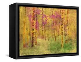 Spring Birch Trees-GI ArtLab-Framed Stretched Canvas