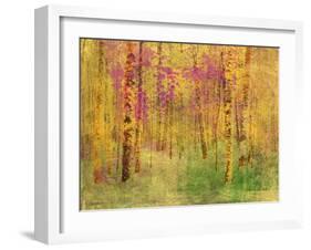 Spring Birch Trees-GI ArtLab-Framed Giclee Print