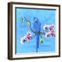 Spring Bird And Flower-Ata Alishahi-Framed Giclee Print