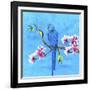 Spring Bird And Flower-Ata Alishahi-Framed Giclee Print