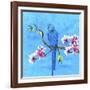 Spring Bird And Flower-Ata Alishahi-Framed Giclee Print