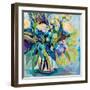 Spring bloom 24x24-Jeanette Vertentes-Framed Art Print