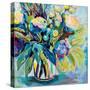 Spring bloom 24x24-Jeanette Vertentes-Stretched Canvas