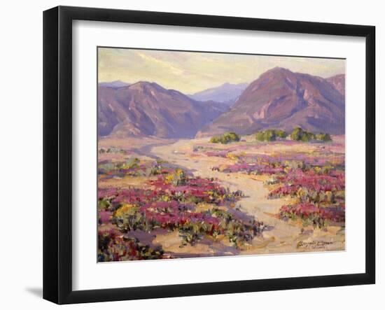 Spring Bloom in the Desert-Benjamin Chambers-Framed Art Print