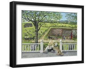 Spring Blooms-Bob Fair-Framed Giclee Print