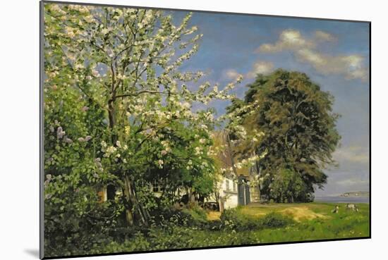 Spring Blossom, 1908-Christian Zacho-Mounted Giclee Print