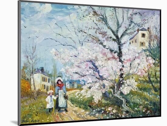 Spring Blossom-Henri Richet-Mounted Giclee Print