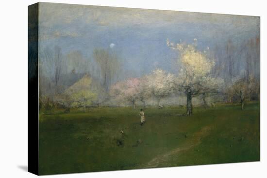 Spring Blossoms, Montclair, New Jersey, c.1891-George Snr. Inness-Stretched Canvas
