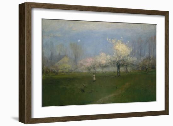 Spring Blossoms, Montclair, New Jersey, c.1891-George Snr. Inness-Framed Giclee Print
