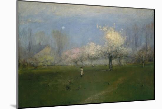 Spring Blossoms, Montclair, New Jersey, c.1891-George Snr. Inness-Mounted Giclee Print