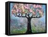 Spring Blossoms Tree-Blenda Tyvoll-Framed Stretched Canvas