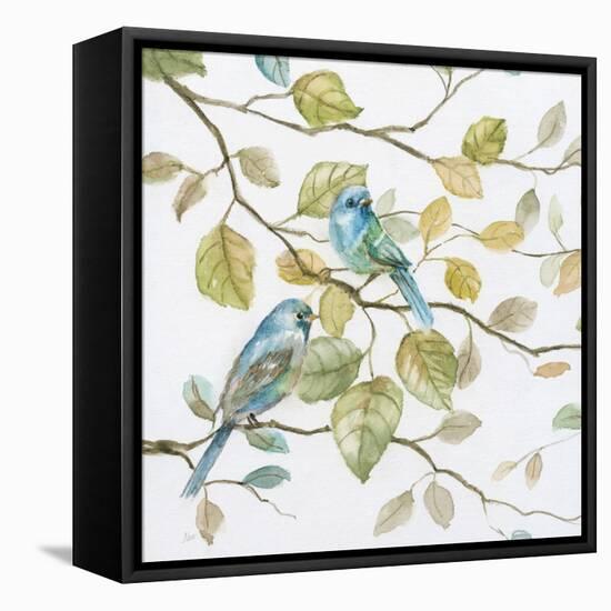Spring Bluebird I-null-Framed Stretched Canvas