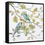 Spring Bluebird I-null-Framed Stretched Canvas