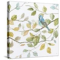Spring Bluebird II-null-Stretched Canvas