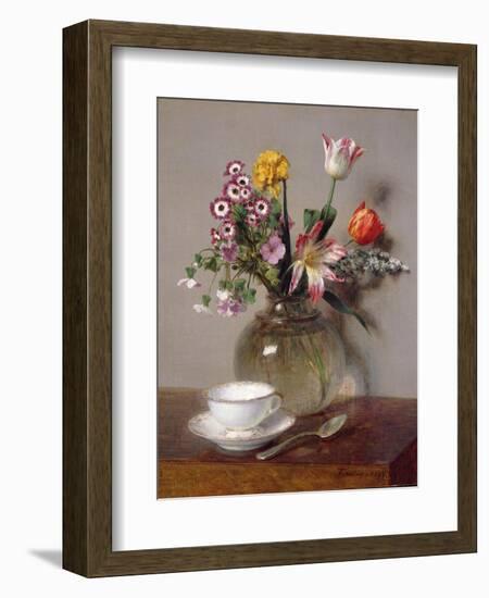 Spring Bouquet, 1865-Henri Fantin-Latour-Framed Giclee Print