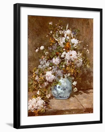 Spring Bouquet, 1866-Pierre-Auguste Renoir-Framed Art Print