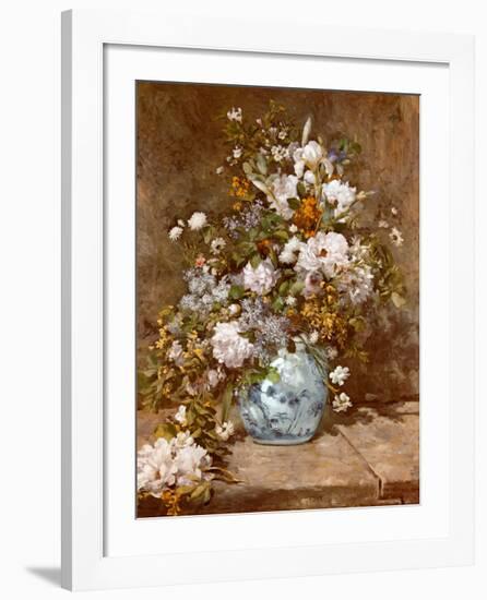 Spring Bouquet, 1866-Pierre-Auguste Renoir-Framed Art Print