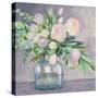 Spring Bouquet Plum Crop-Julia Purinton-Stretched Canvas