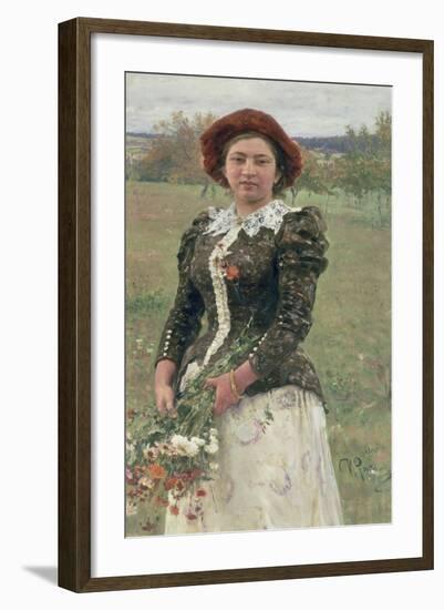 Spring Bouquet-Ilya Efimovich Repin-Framed Giclee Print