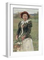 Spring Bouquet-Ilya Efimovich Repin-Framed Giclee Print