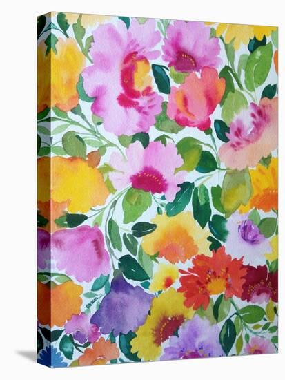 Spring Bouquet-Kim Parker-Stretched Canvas