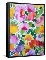 Spring Bouquet-Kim Parker-Framed Stretched Canvas