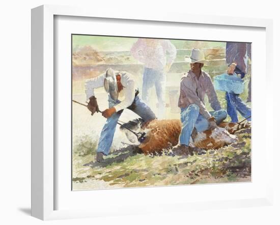 Spring Branding-LaVere Hutchings-Framed Giclee Print