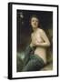 Spring Breeze-William Adolphe Bouguereau-Framed Art Print