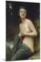 Spring Breeze-William Adolphe Bouguereau-Mounted Art Print