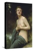 Spring Breeze-William Adolphe Bouguereau-Stretched Canvas