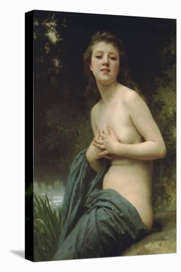 Spring Breeze-William Adolphe Bouguereau-Stretched Canvas