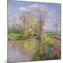 Spring Bridge, 1992-Timothy Easton-Mounted Giclee Print