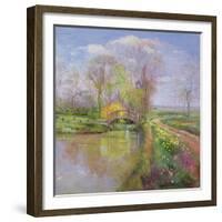 Spring Bridge, 1992-Timothy Easton-Framed Giclee Print