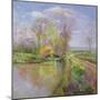 Spring Bridge, 1992-Timothy Easton-Mounted Giclee Print