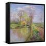 Spring Bridge, 1992-Timothy Easton-Framed Stretched Canvas