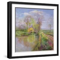 Spring Bridge, 1992-Timothy Easton-Framed Premium Giclee Print